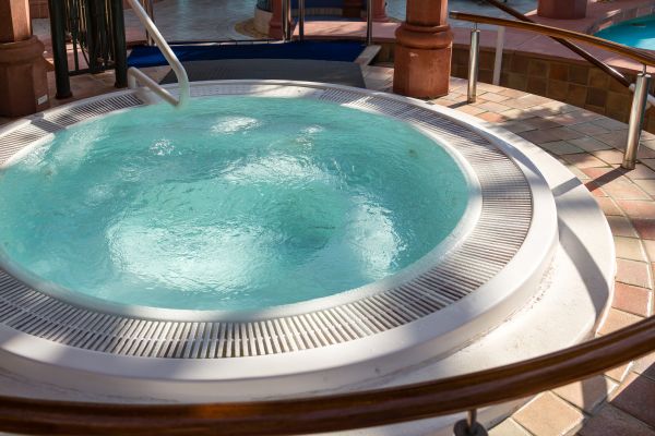 Cost of Hot Tub Patio Construction in Naples
